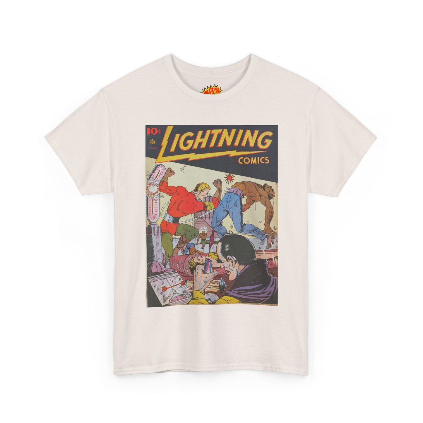 Lightning Comics February Comic Tee Shirt *Multiple Colors*