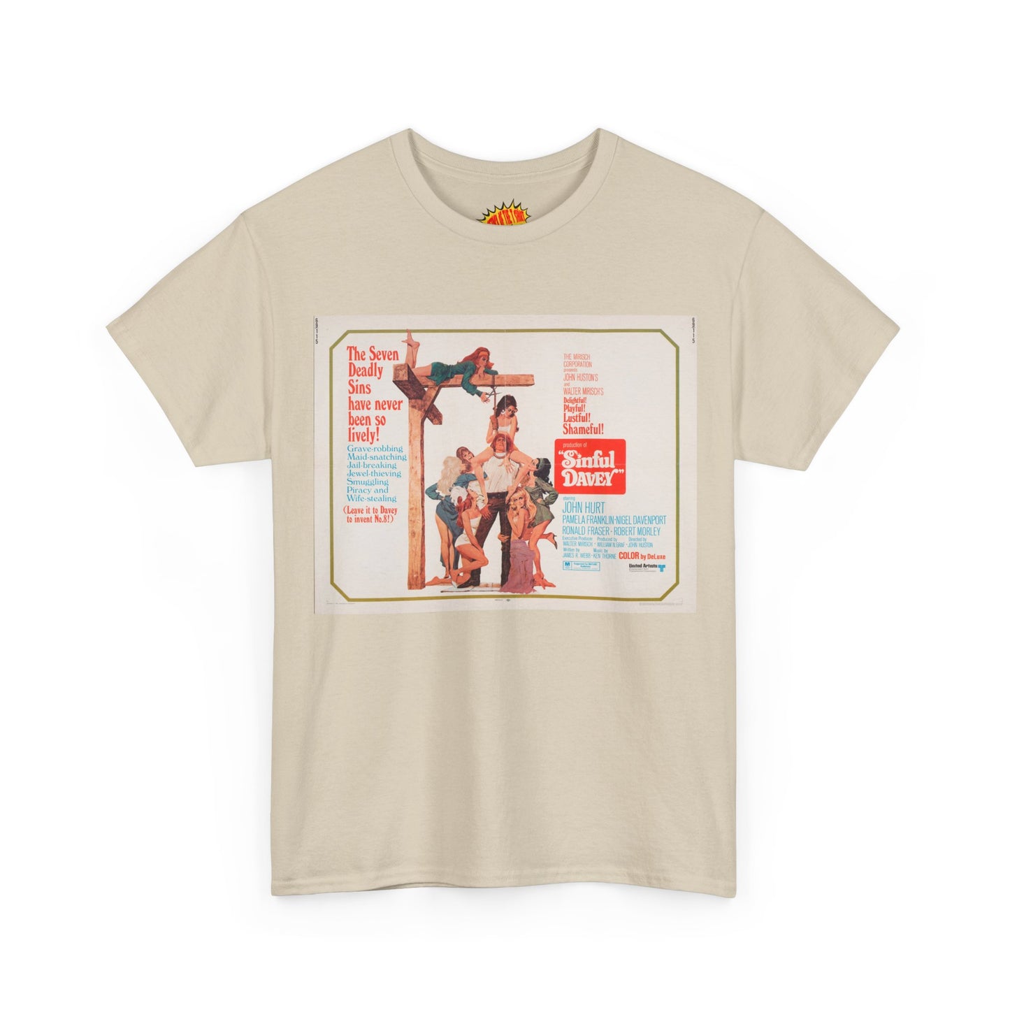 Sinful Davey Movie Poster T-Shirt *Multiple Colors*
