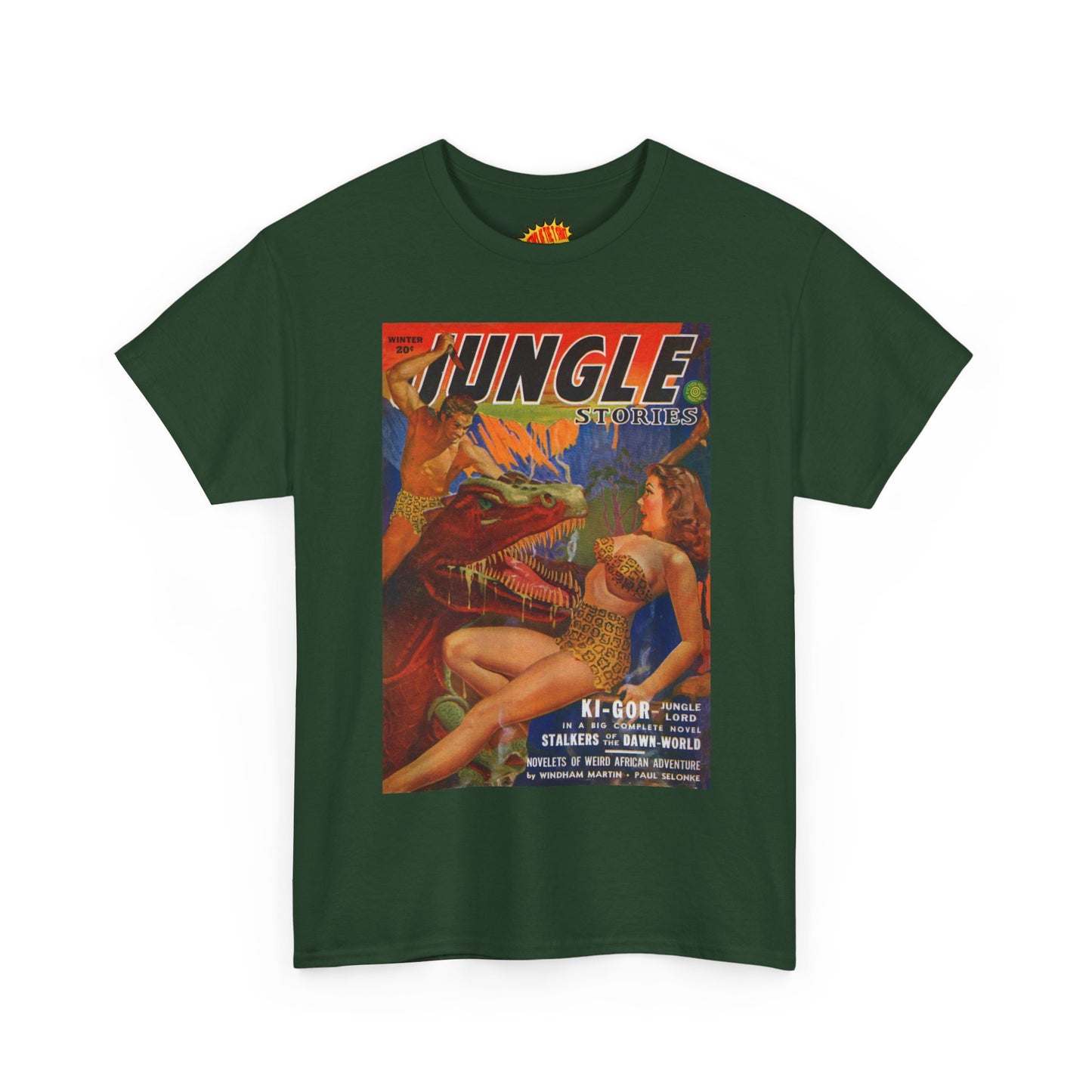 Jungle Stories Winter Comic Tee Shirt *Multiple Colors*