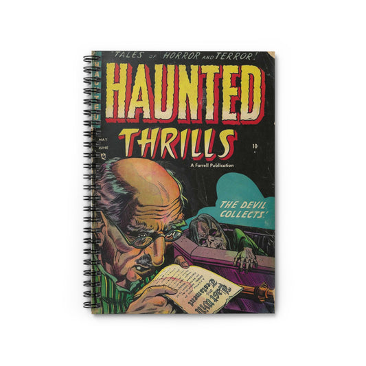 Haunted Thrills May - June Comic Cover Notebook