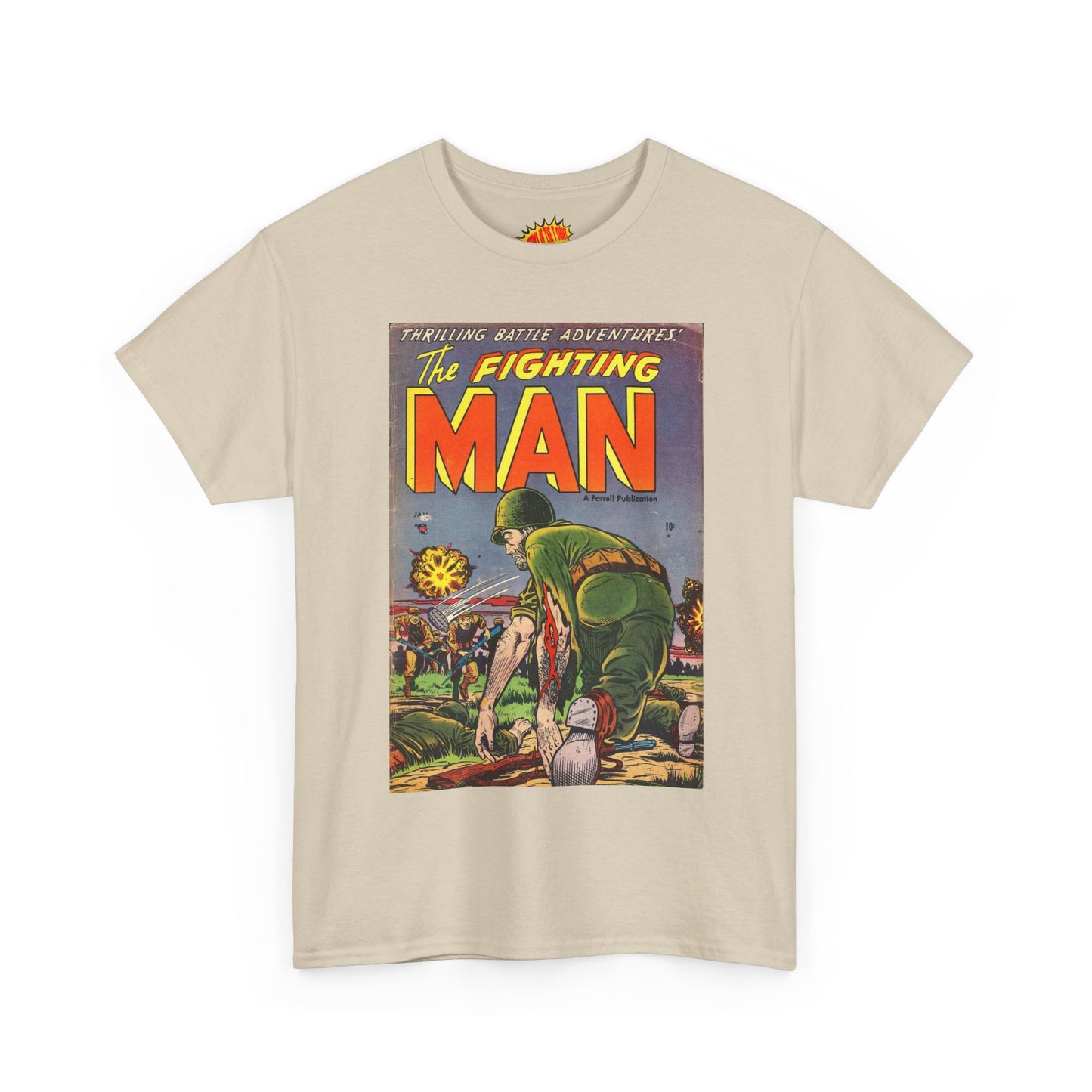 The Fighting Man January Comic Tee Shirt *Multiple Colors*
