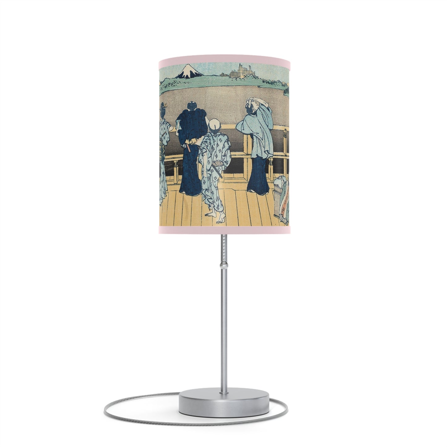 The Sazai Hall by Hokusai Japanese Lamp