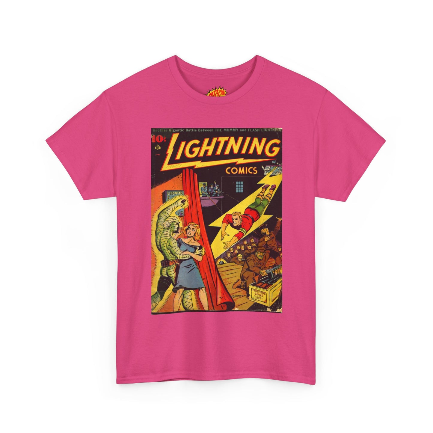 Lightning Comics April Comic Tee Shirt *Multiple Colors*