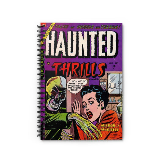 Haunted Thrills September - October Comic Cover Notebook