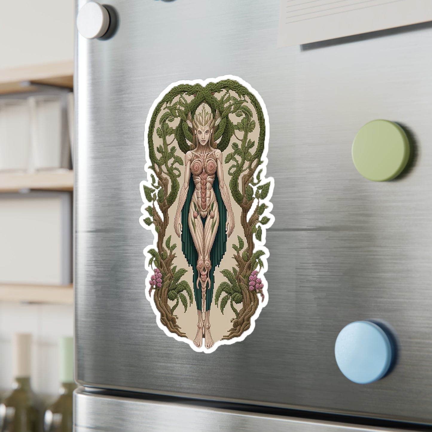 Dryad Forest Dweller Durable Vinyl Decal Sticker