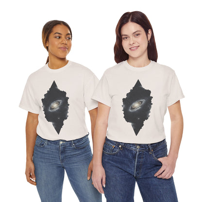 Diamond Tear Nebula Graphic Space Art Tee Shirt