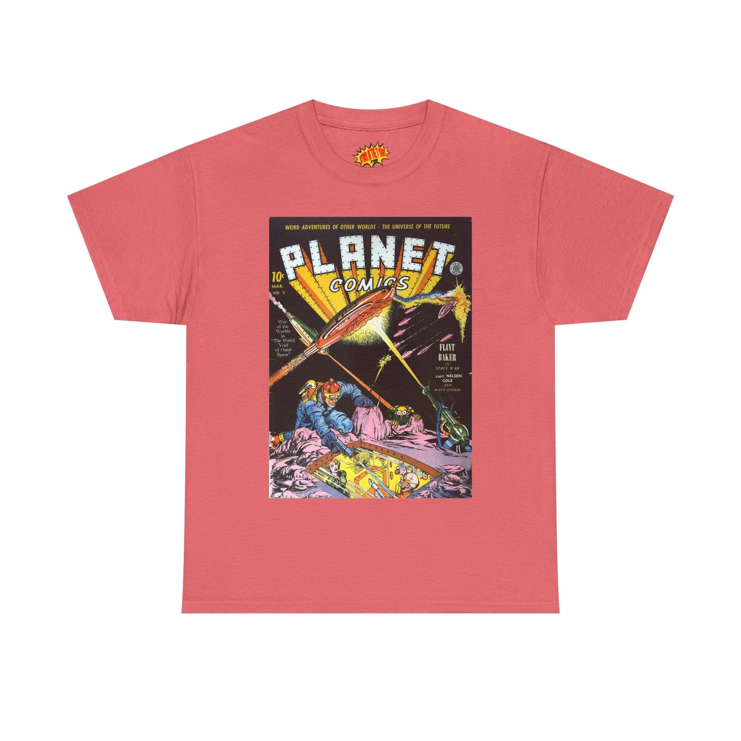 Planet Comics #3 - Heavy Cotton Tee *Light Colors*