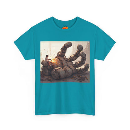 Anime Welder w/Giant Robot Hand T-Shirt