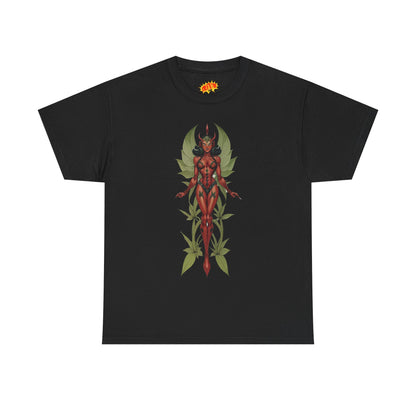 Flower Succubus Woman Fantasy Nature T-Shirt