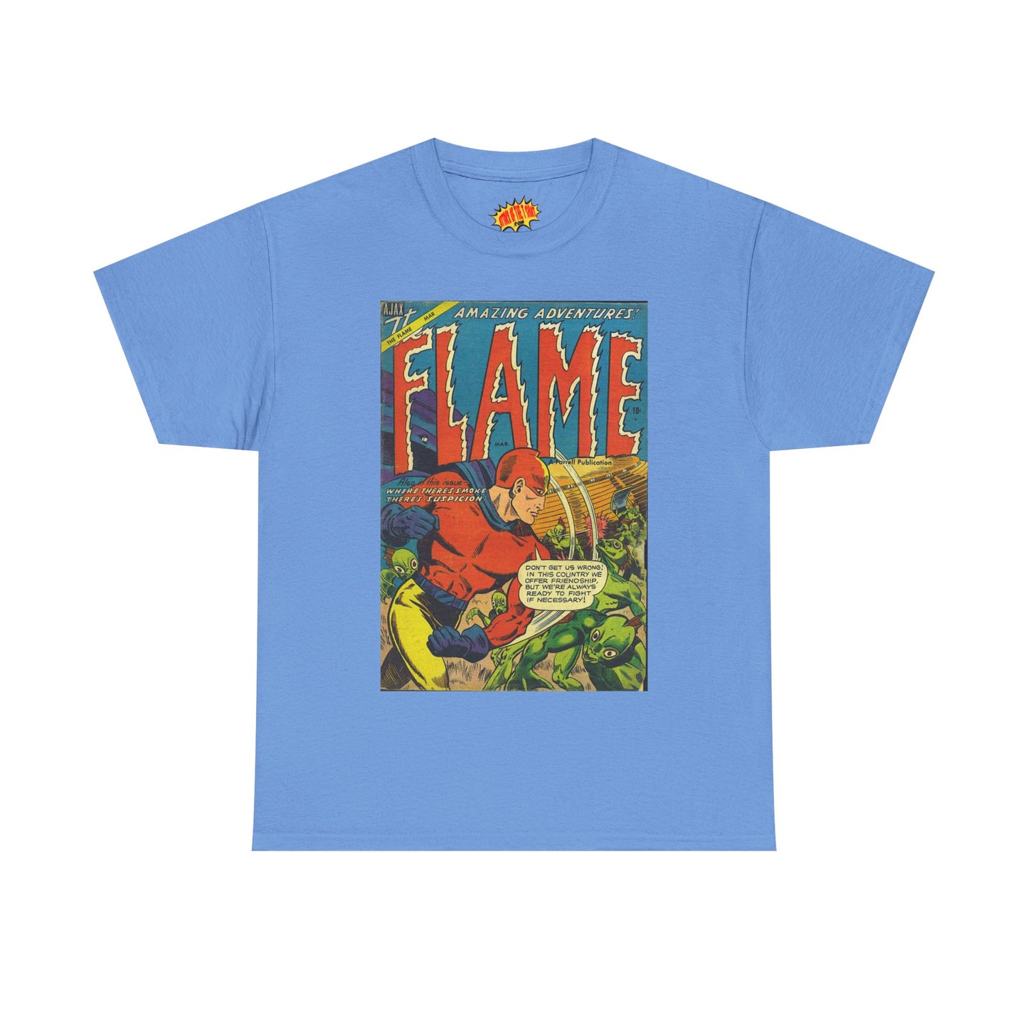 The Flame March Comic Tee Shirt *Multiple Colors*