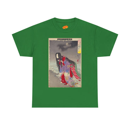 Kiyohime - 36 Ghosts Yoshitoshi Heavy Cotton Tee Many Sizes and Colors Available