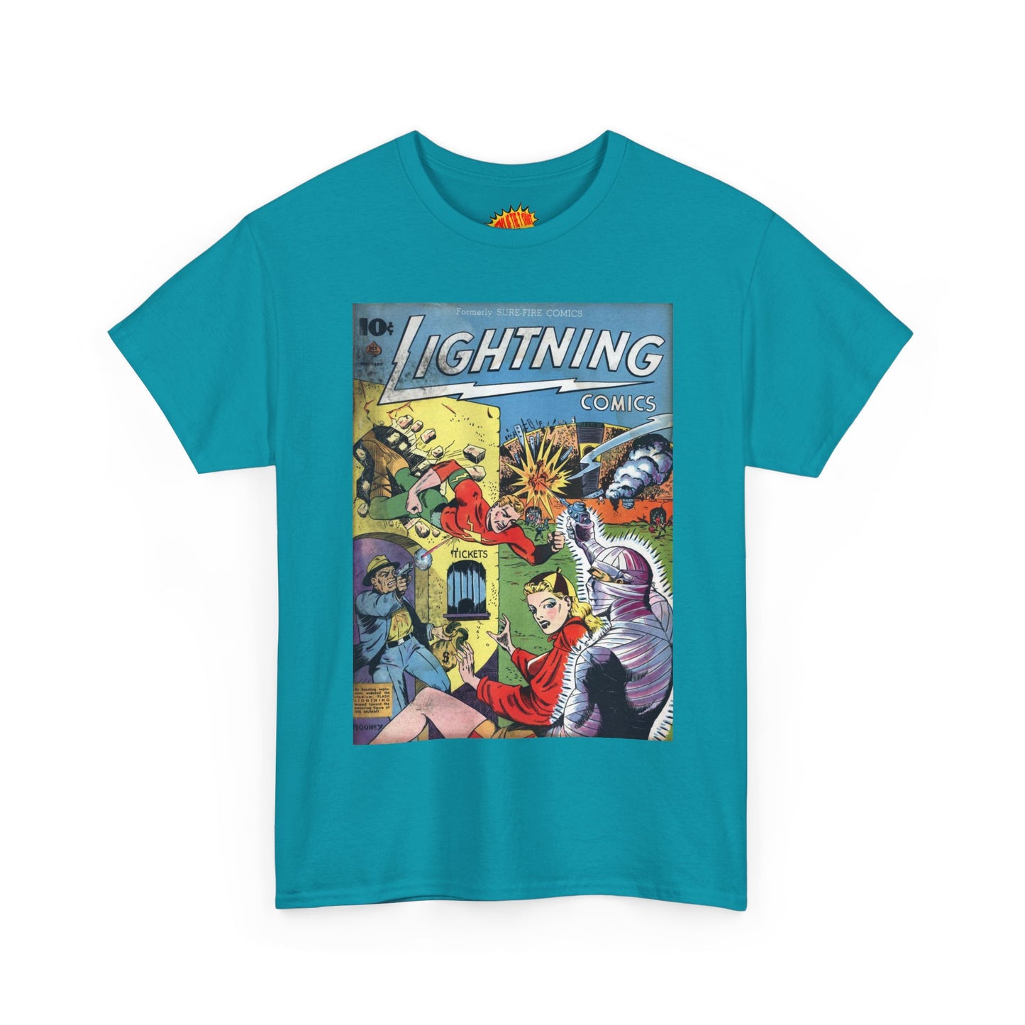 Lightning Comics February Comic Tee Shirt *Multiple Colors*