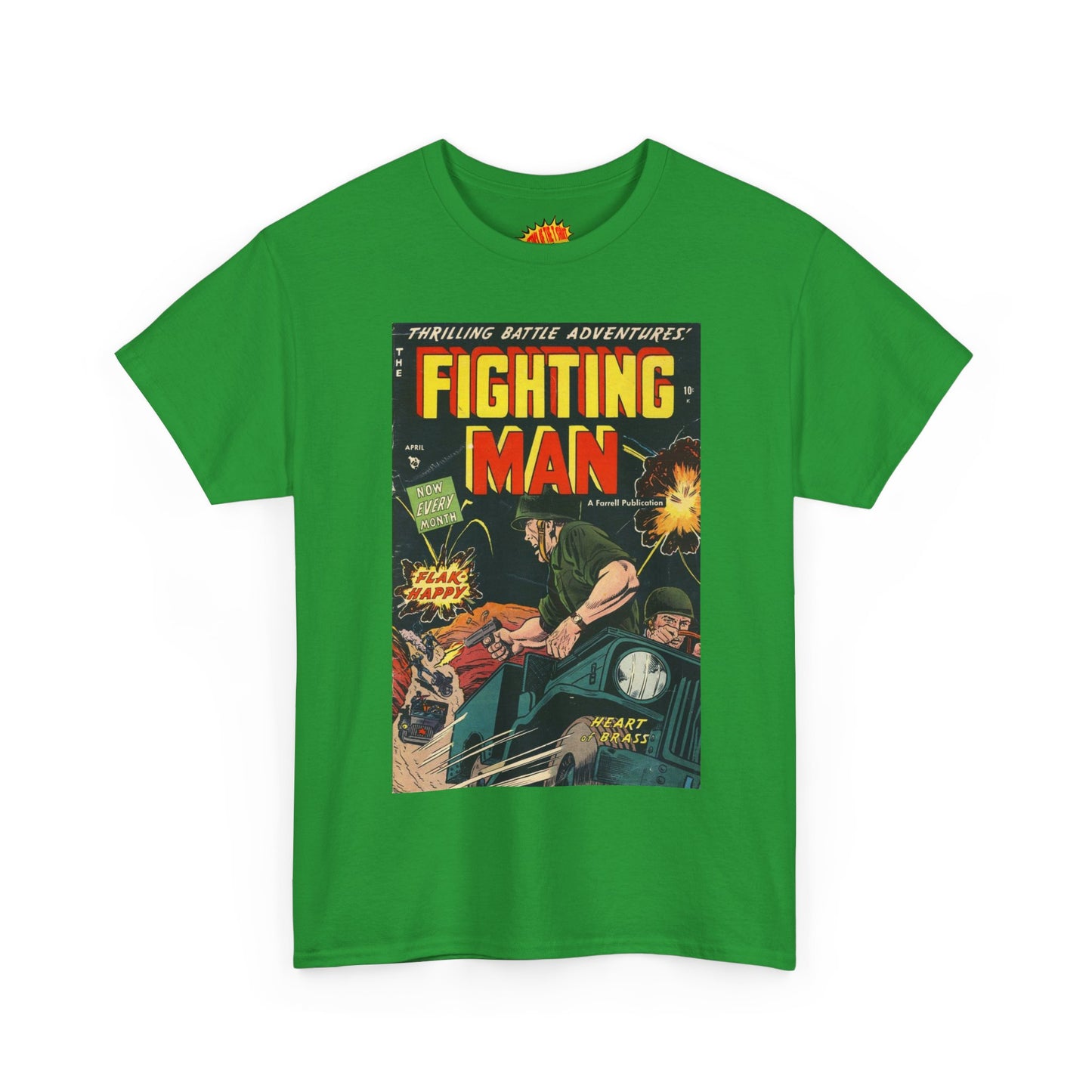 The Fighting Man April Comic Tee Shirt *Multiple Colors*