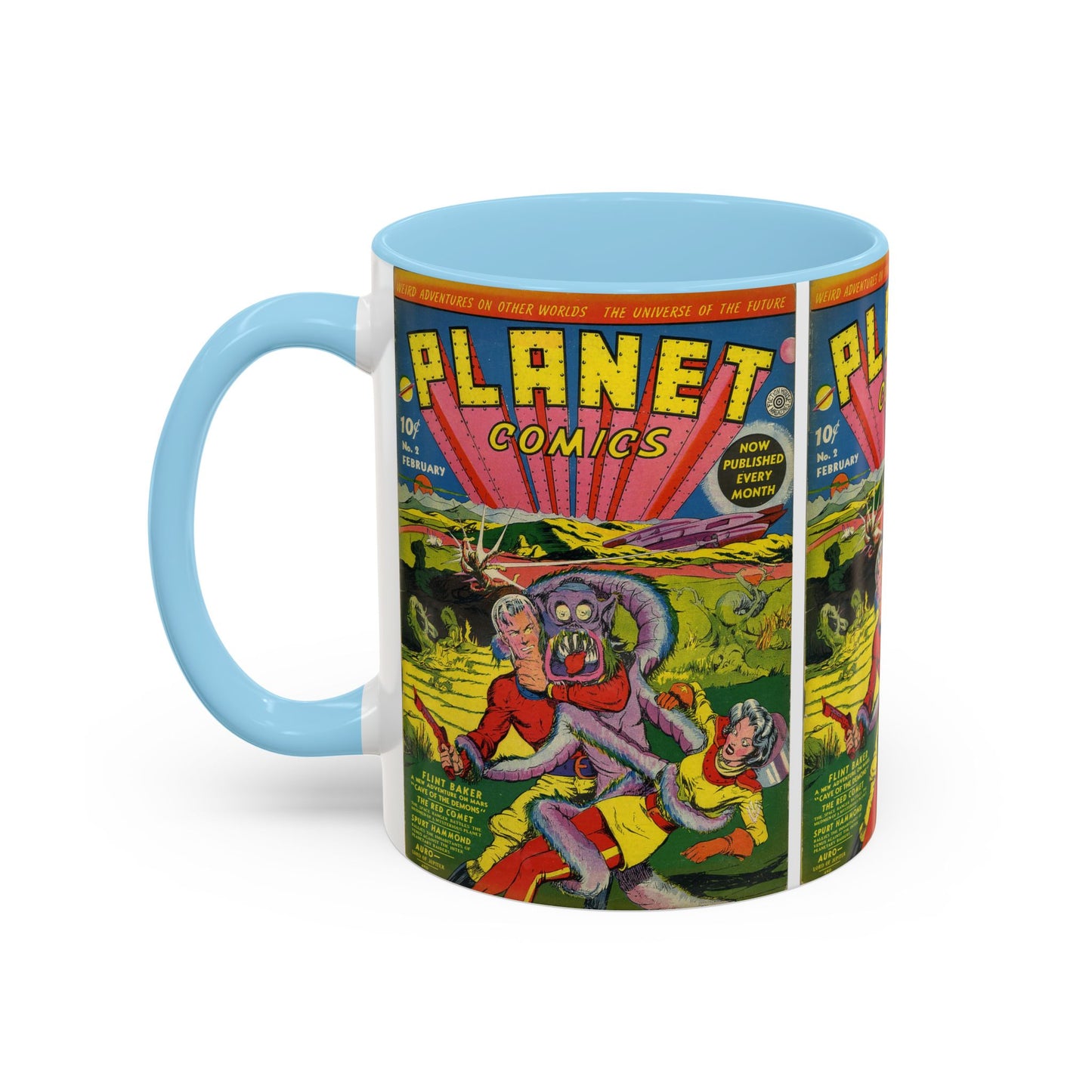 Planet Comics #2 Mug, 11oz