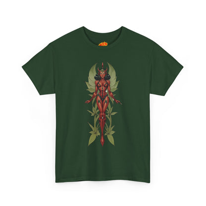 Flower Succubus Woman Fantasy Nature T-Shirt