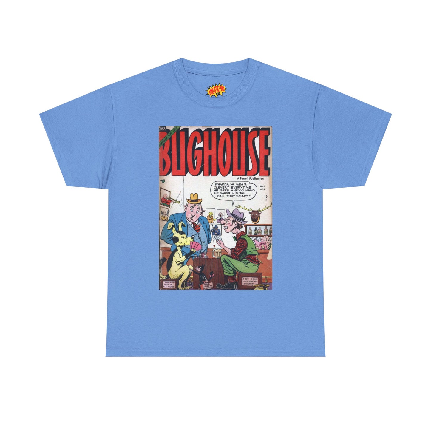 Bughouse September - October Comic Tee Shirt *Multiple Colors*