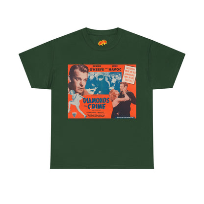 Diamonds and Crime Movie Poster T-Shirt