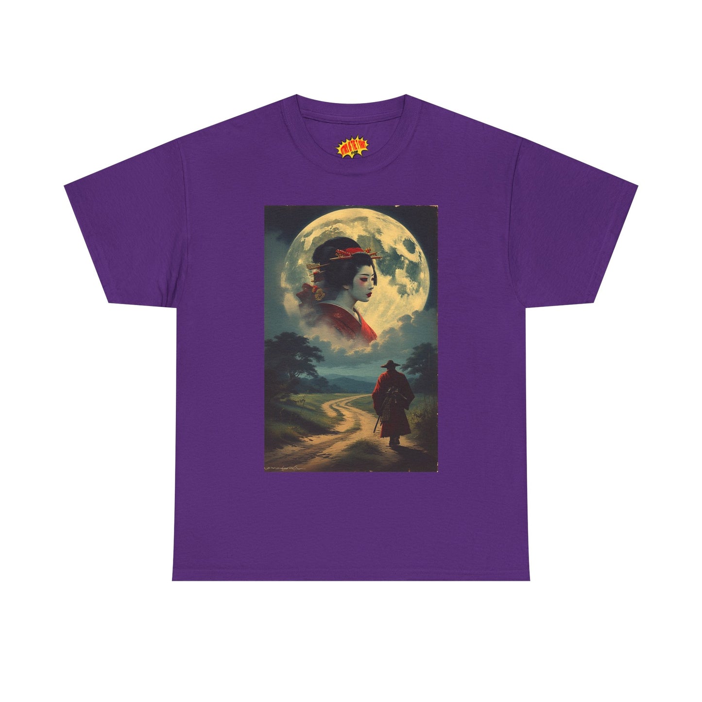 Traveller w/Full Moon Cloud Woman T-Shirt *Multiple Colors*