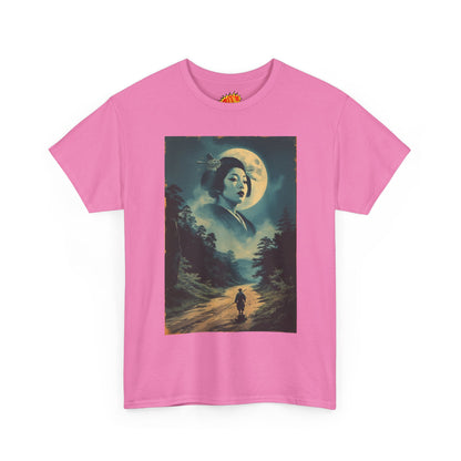 Traveller w/Full Moon Cloud Woman T-Shirt