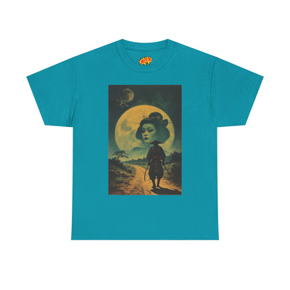 Samurai w/Double Moon Woman T-Shirt