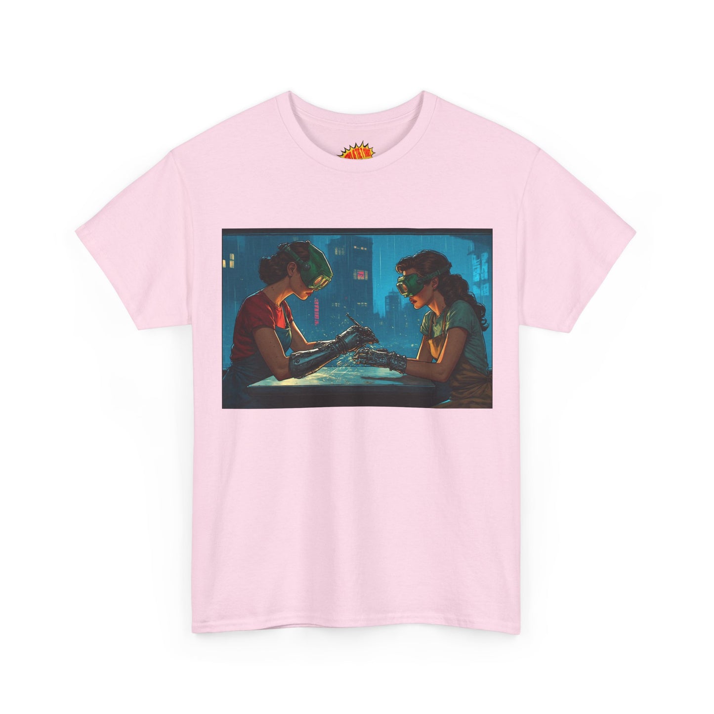 Cyberpunk Cyborg Hand Repair Scene T-Shirt *Multiple Colors*
