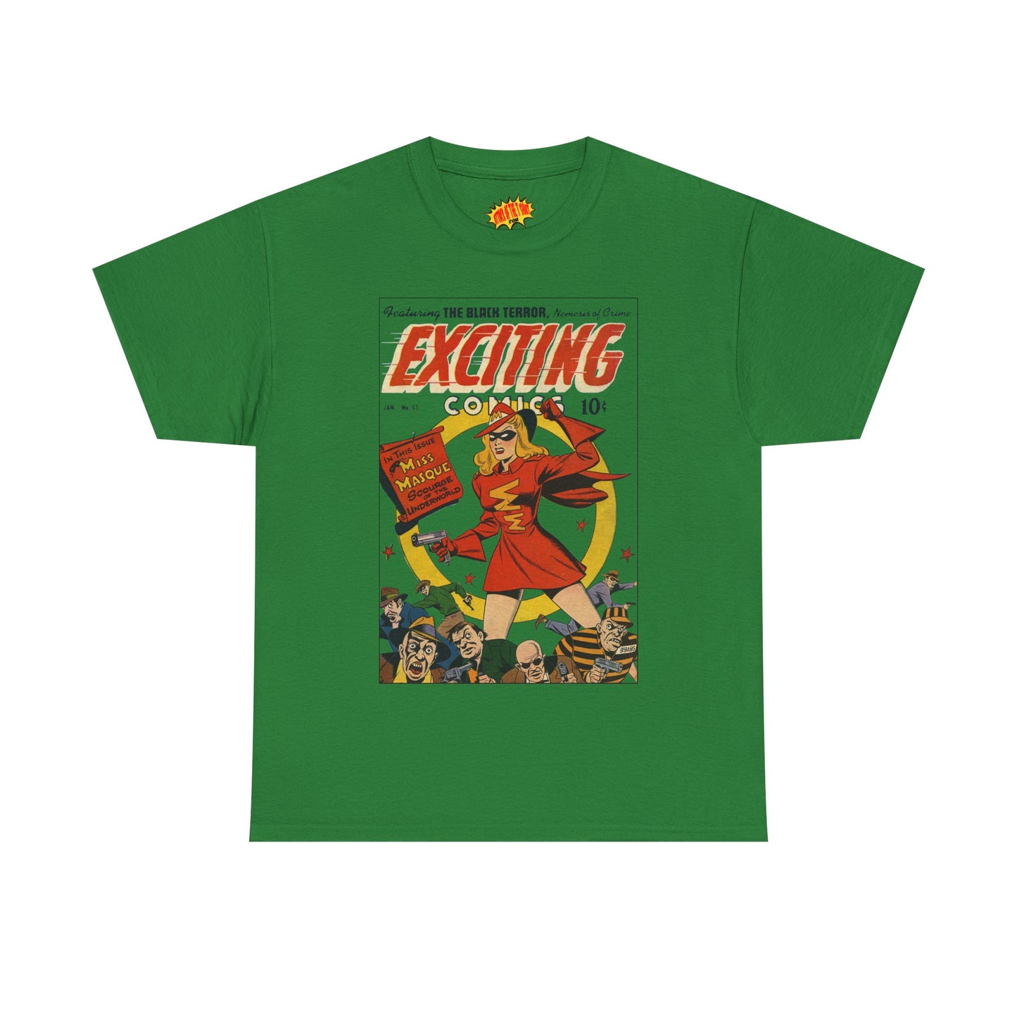 Exciting Comics #53 - Heavy Cotton Tee *Many Sizes and Colors Available*