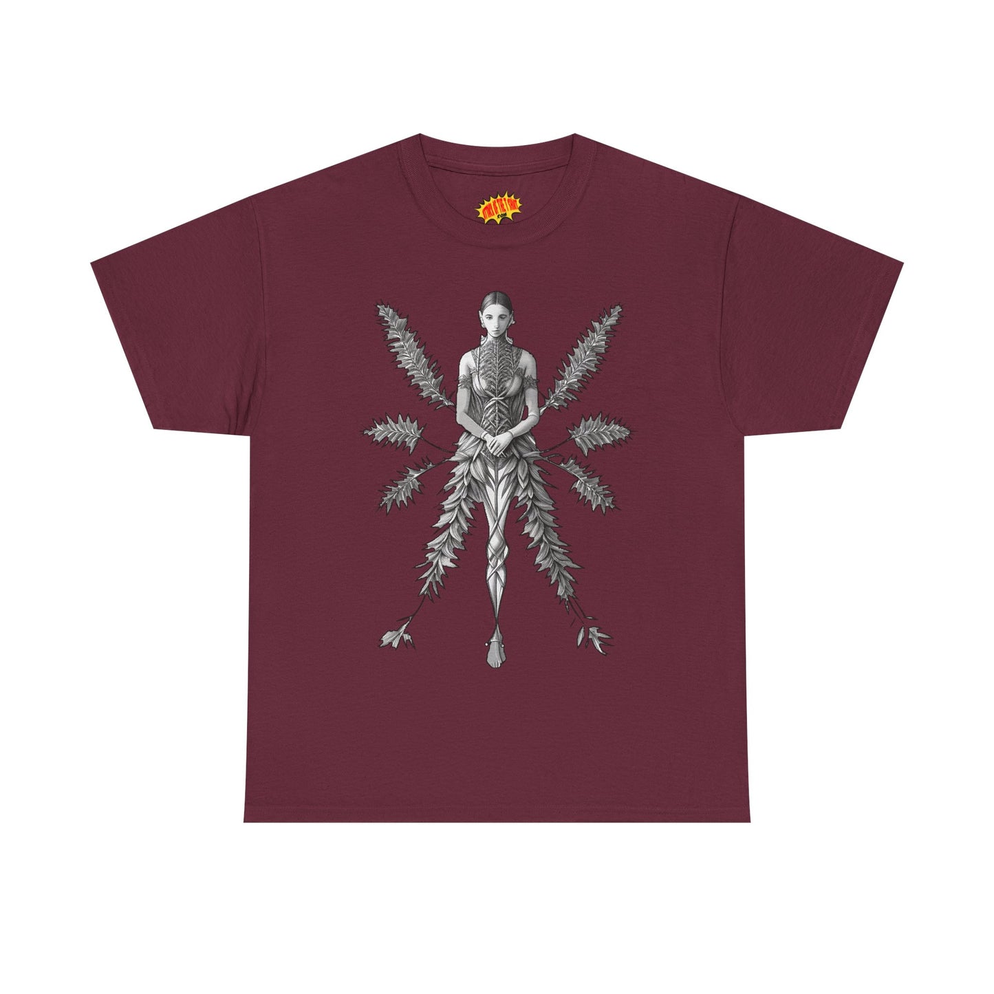 Plant Woman Abstract Tee Shirt *Multiple Colors*
