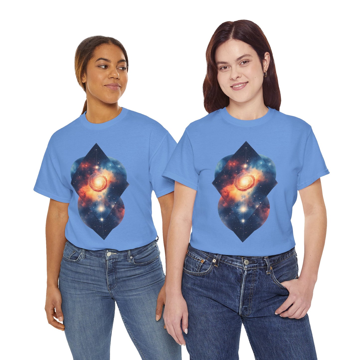 Double Diamond Nebula Graphic Space Art Tee Shirt *Multiple Colors*