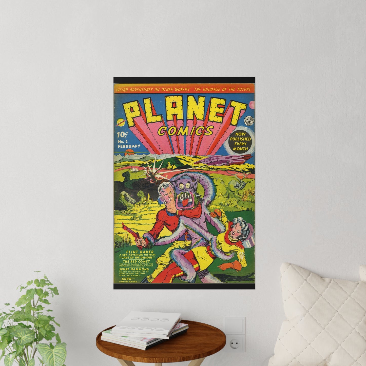 Planet Comics #2 Wall Decals *Multiple Sizes Available*