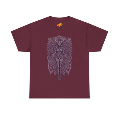 Violet Dryad Heavy Cotton Forest Dweller Tee Shirt