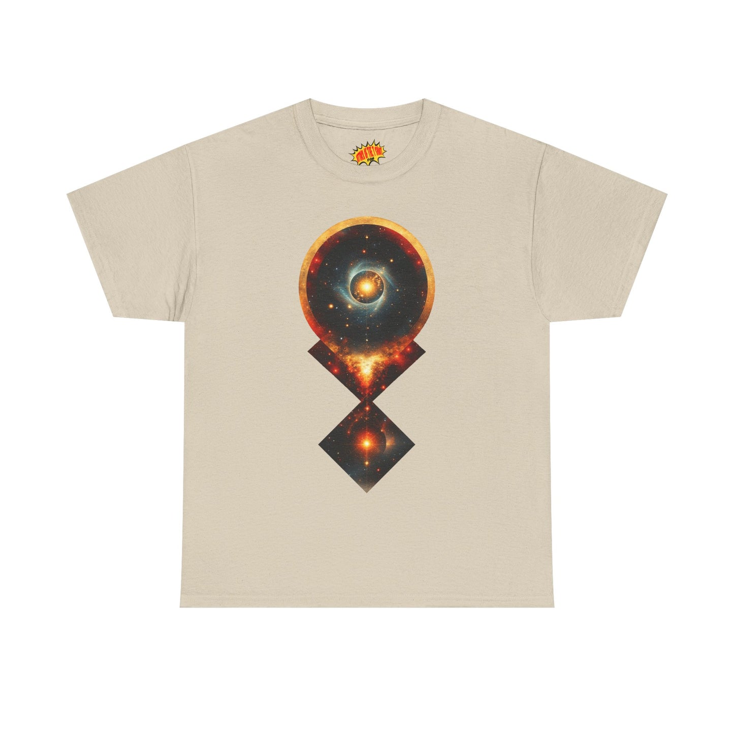 Geometric Space Nebula Graphic Art Tee Shirt *Multiple Colors*