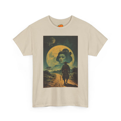 Samurai w/Double Moon Woman T-Shirt