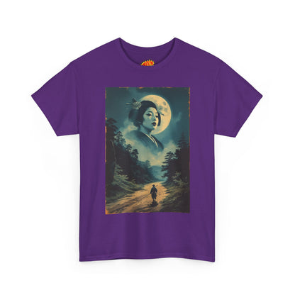 Traveller w/Full Moon Cloud Woman T-Shirt