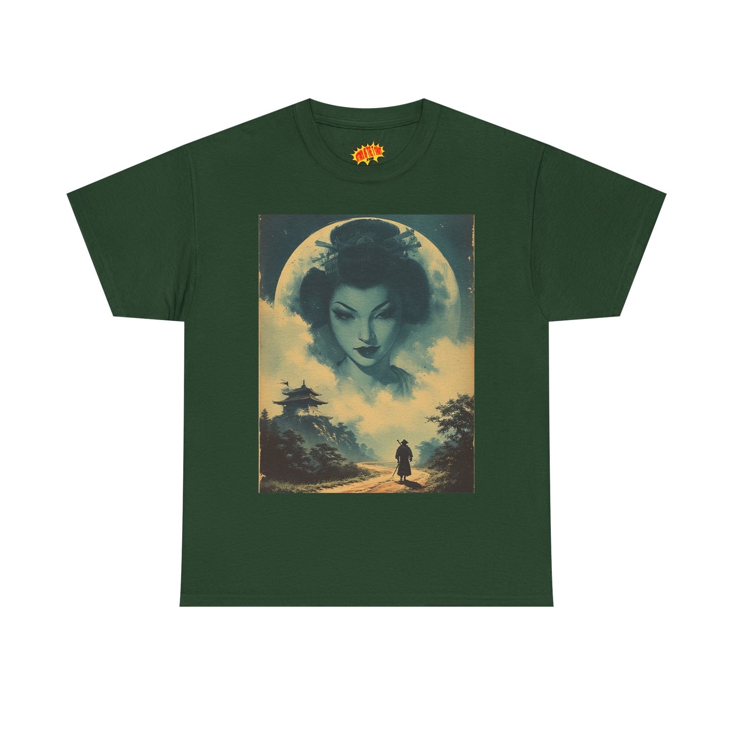 Traveller w/Full Moon Sky Woman T-Shirt *Multiple Colors*