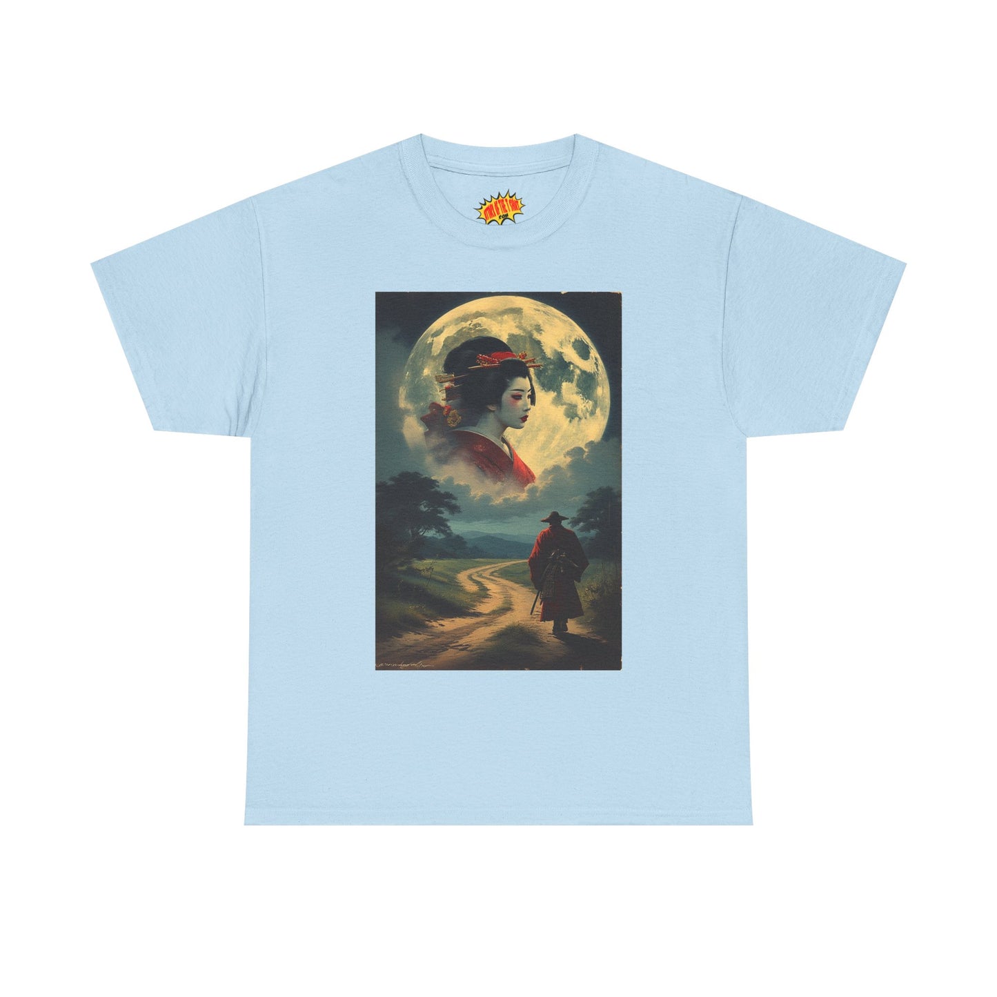 Traveller w/Full Moon Cloud Woman T-Shirt *Multiple Colors*