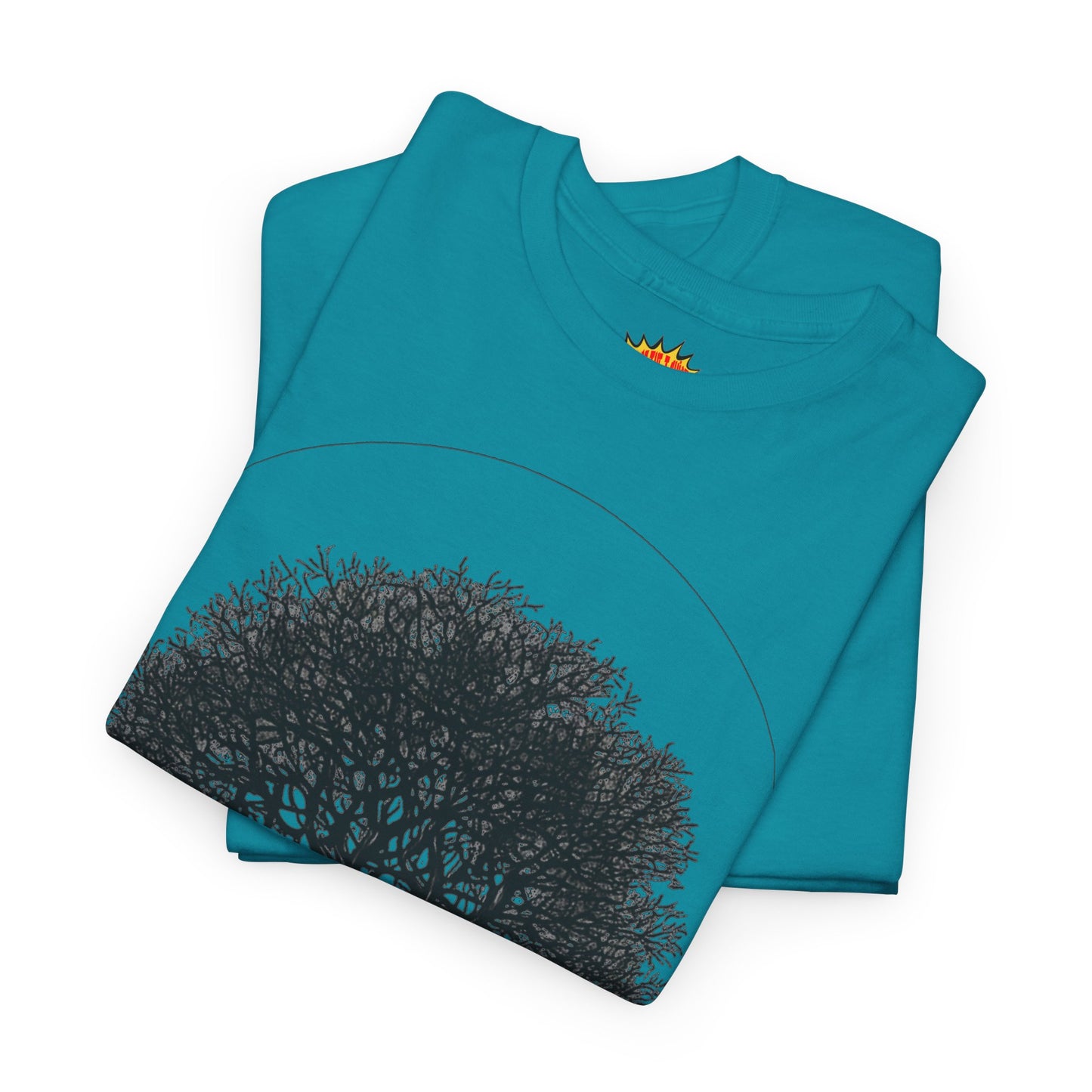 Circle Tree Sketch Drawing Graphic Art Tee Shirt *Multiple Colors*