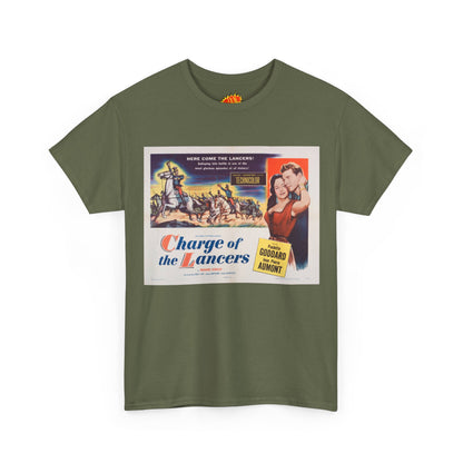 Charge of the Lancers Movie Poster T-Shirt