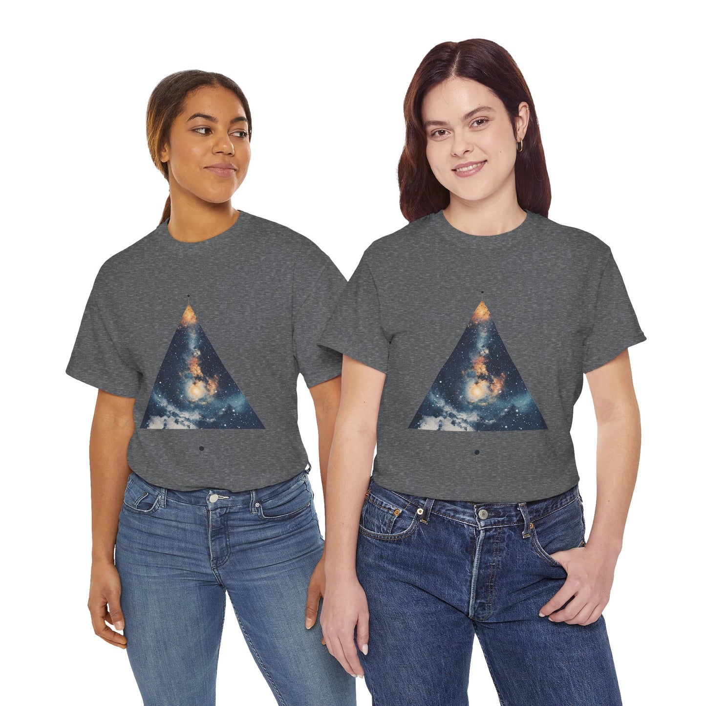 Triangle Nebula Graphic Space Art Tee Shirt *Multiple Colors*