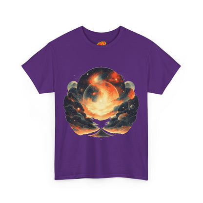 Moonscape w/Clouds Graphic Tee Shirt