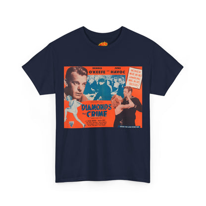 Diamonds and Crime Movie Poster T-Shirt