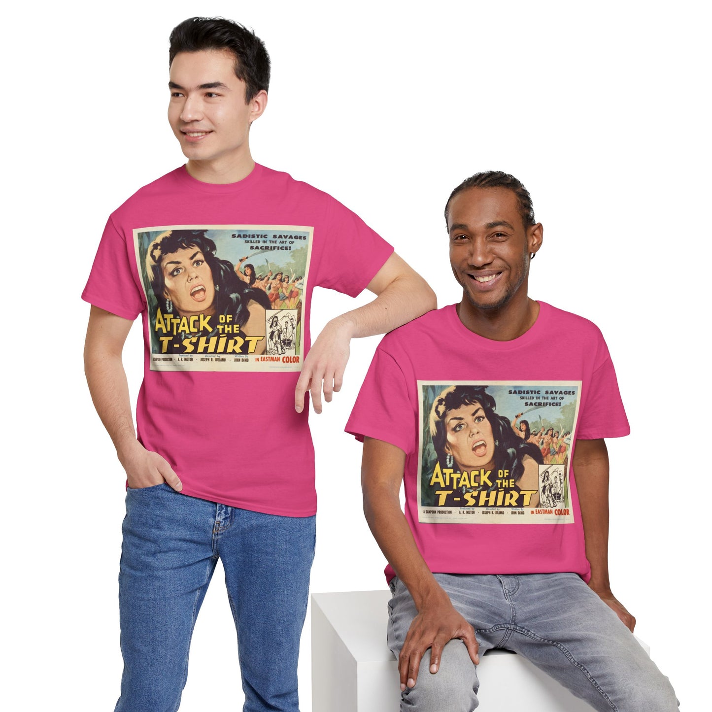 Attack of the T-Shirt Movie Poster T-Shirt