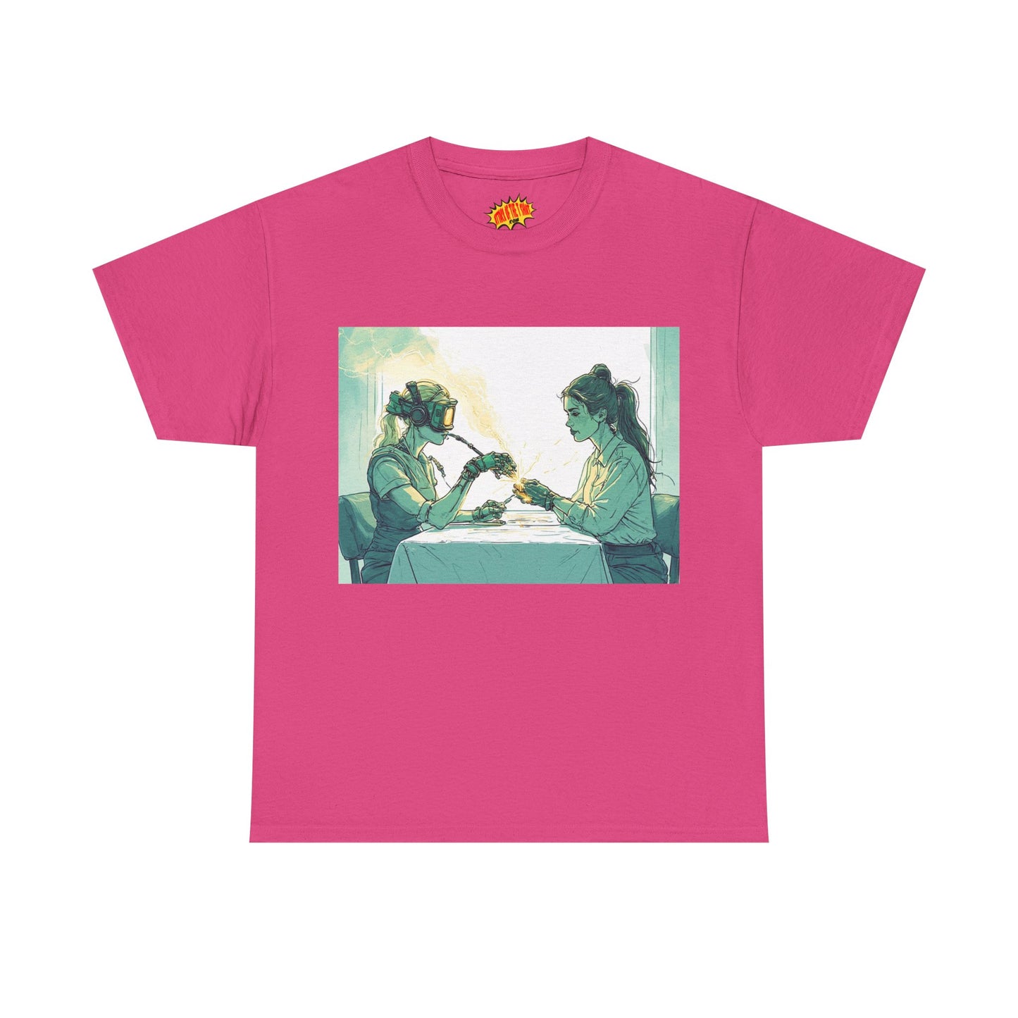Robot Hands Manicure Scene T-Shirt *Multiple Colors*