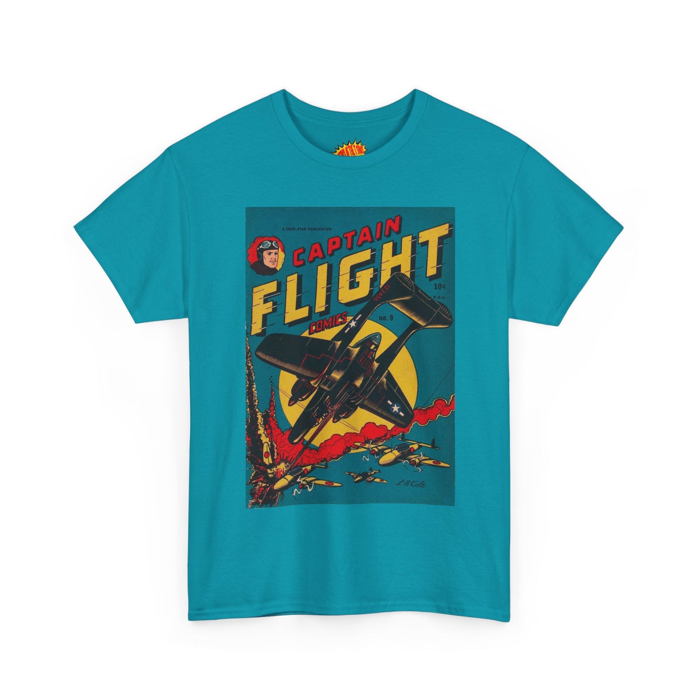 Captain Flight No. 9 Comic Tee Shirt *Multiple Colors*