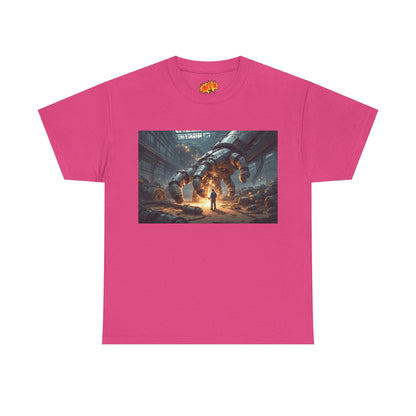 Anime Mech Factory w/Welder & Robot Hand T-Shirt