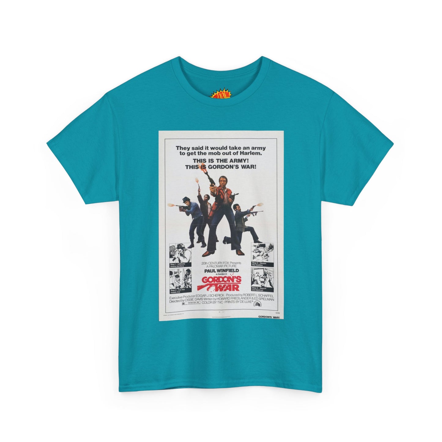 Gordon's War Movie Poster T-Shirt *Multiple Colors*