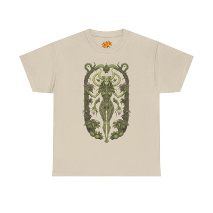 Dryad Flower Succubus Heavy Cotton Forest Dweller Tee Shirt