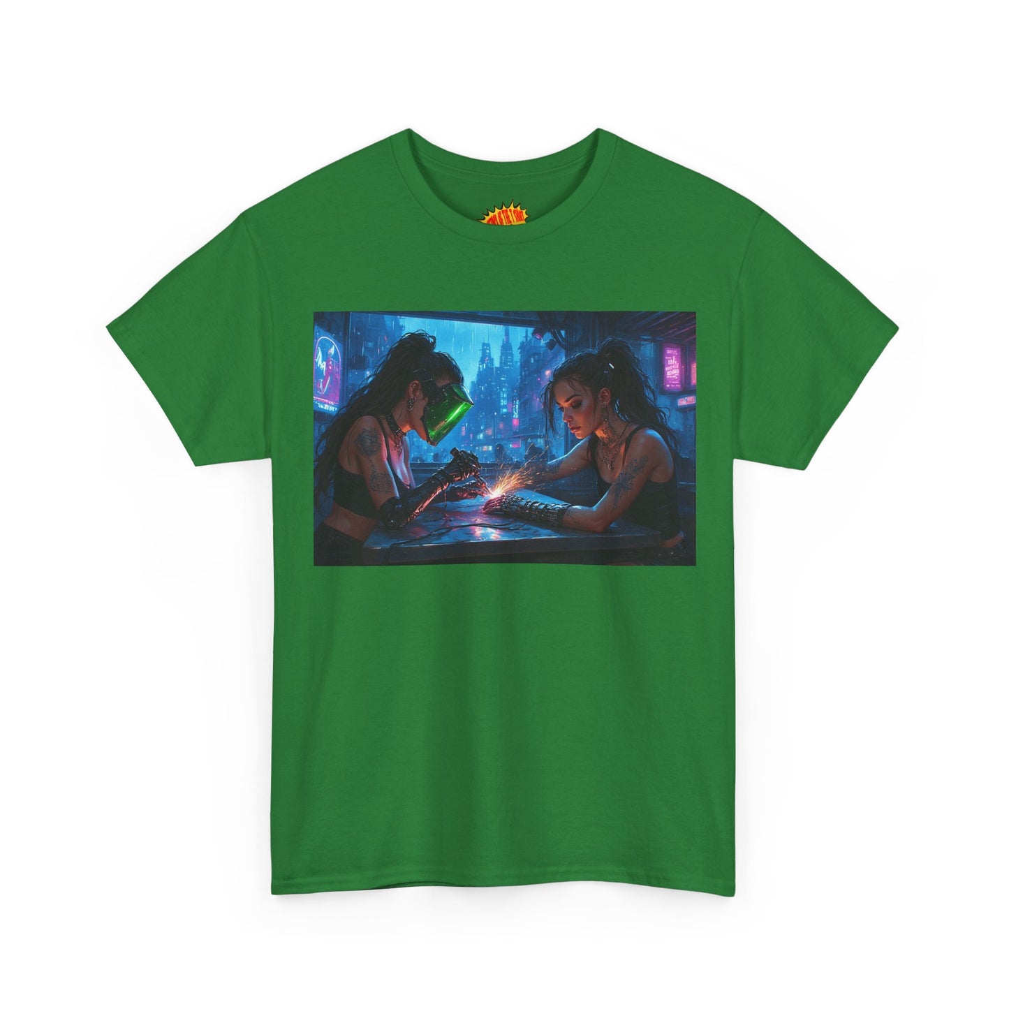Cyberpunk Hand Repair Scene T-Shirt *Multiple Colors*