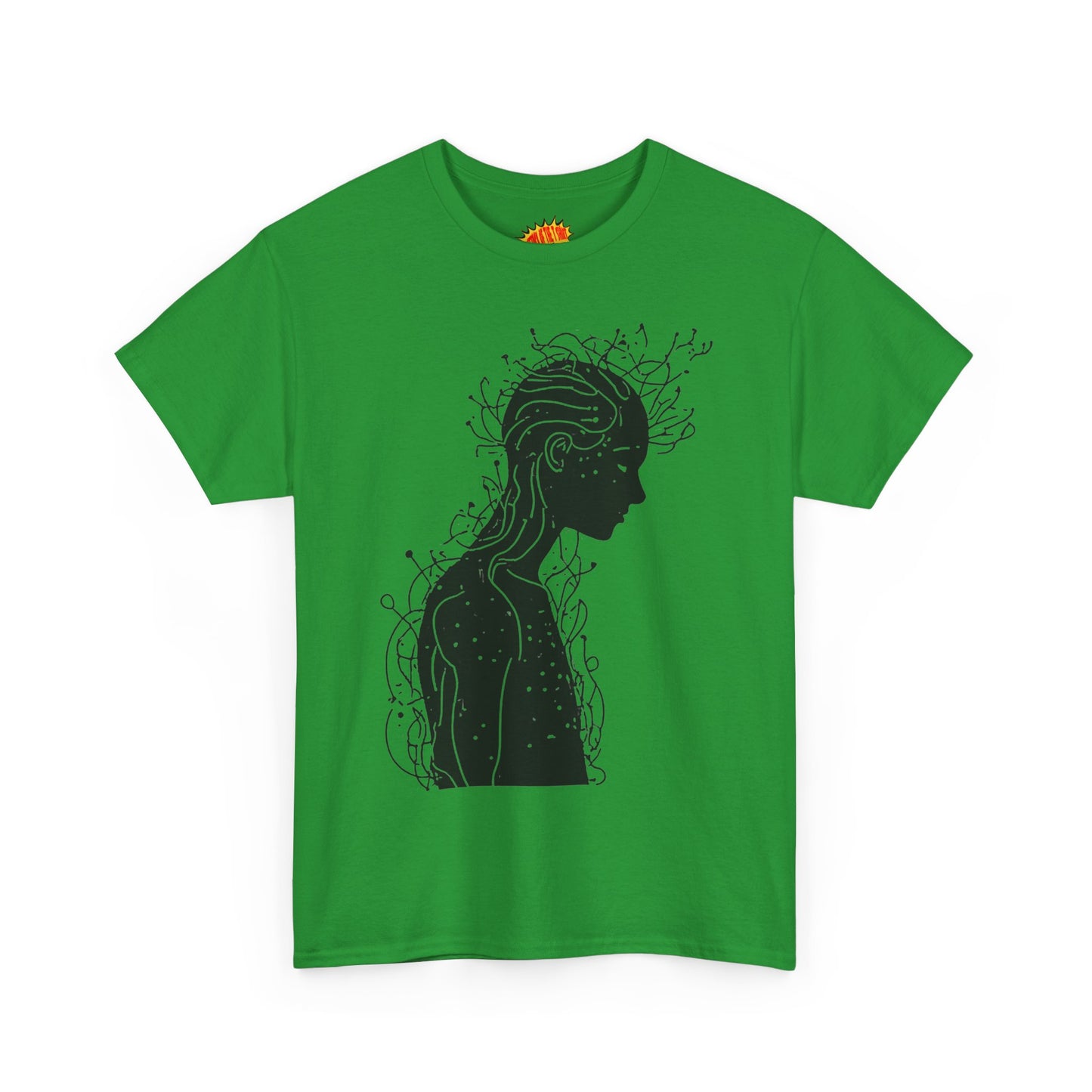 Human Silhouette Line Drawing Graphic Art Tee Shirt *Multiple Colors*