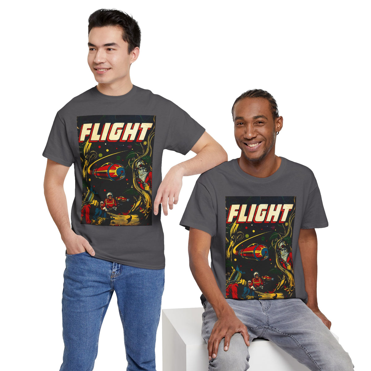 Captain Flight Comic Book Tee Shirt