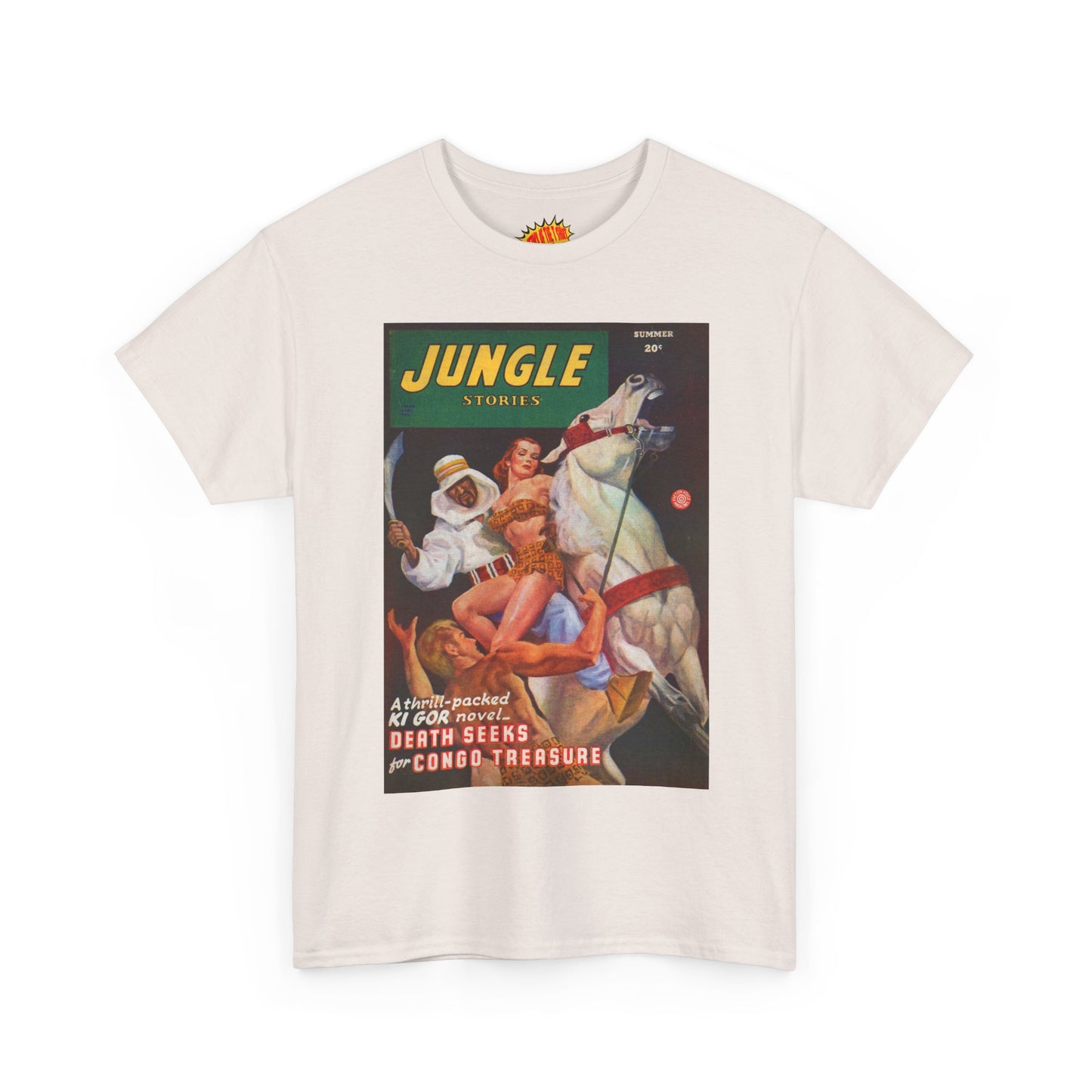 Jungle Stories Summer Comic Tee Shirt *Multiple Colors*